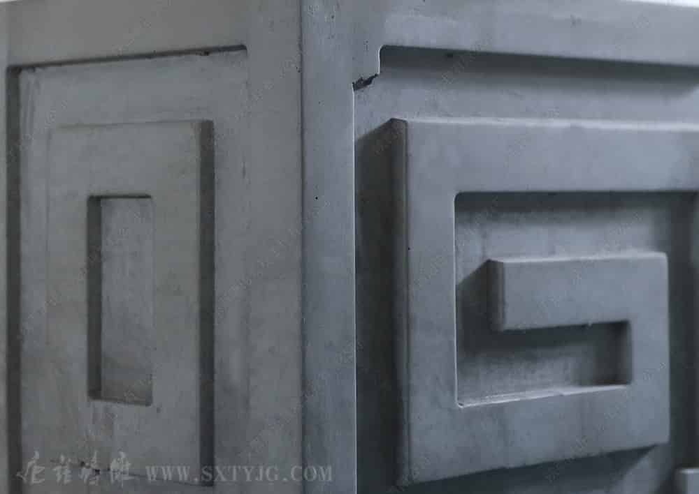 唐语砖雕丨回纹脊头 ty-xt180-4_砖雕_古建砖瓦_青砖_京砖_影壁照壁