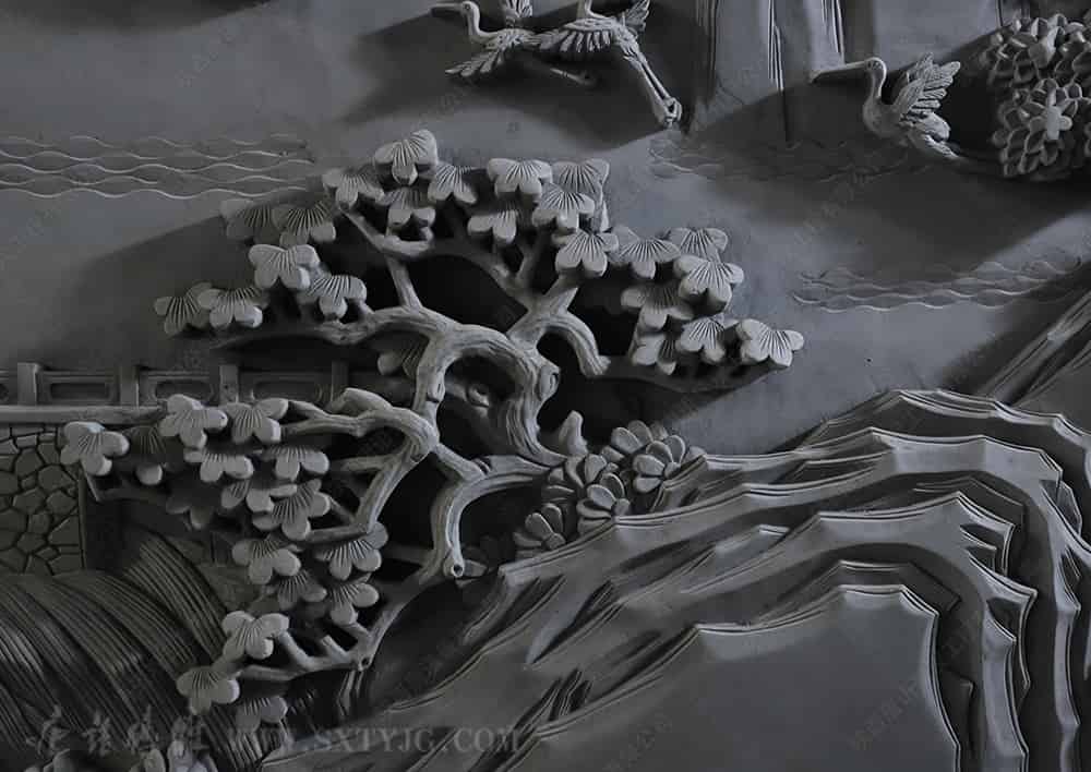 唐语砖雕丨奇峰神韵图（七）